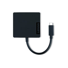 Load image into Gallery viewer, Lenovo USB C Travel  Hub, Black GX90M61235
